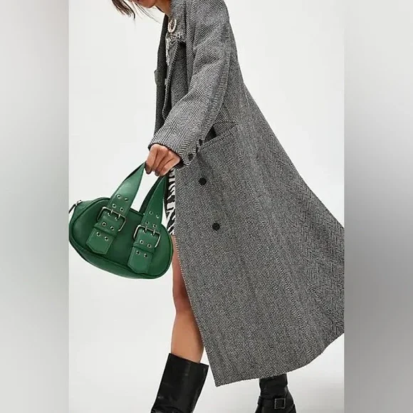 Free People Say Yes Bag Pine - Picture 1 of 2